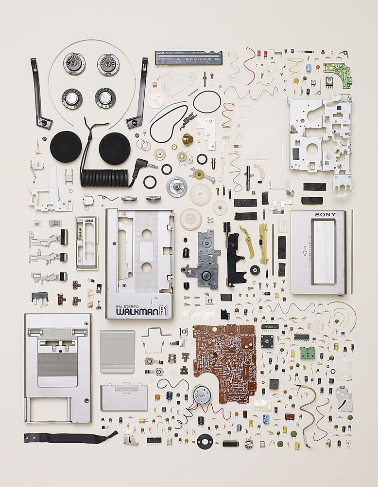 Todd McLellan, "Disassembled Walkman"